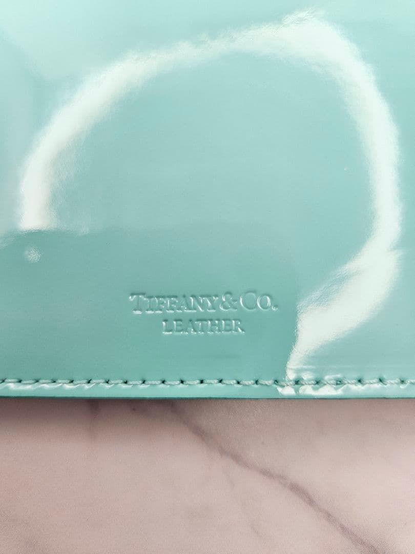 TIFFANY&Co. ティファニー パスポートケース ティファニーブルー