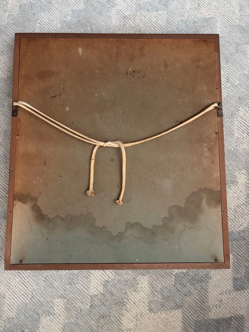 yoshipressonページ　花の絵 日本画 サイン入り　小野末