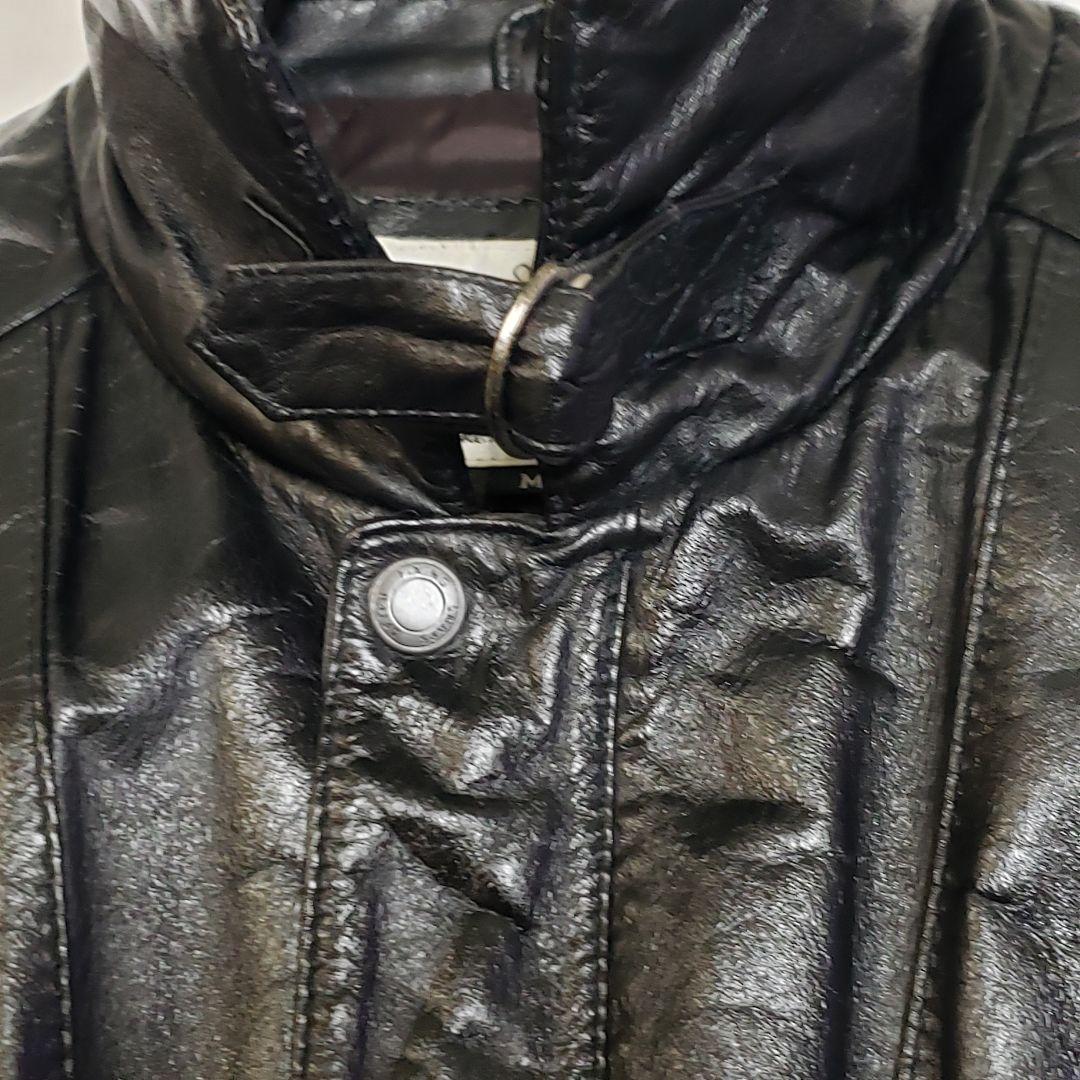 牛革　チンストラップ　Dポケット　短丈　レザージャケット G-1&A-2モチーフ