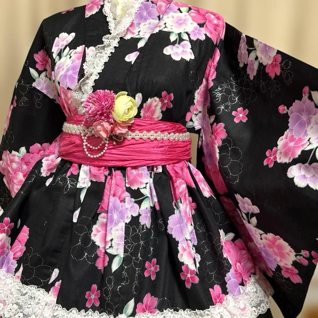 RK⑧ 浴衣ドレス　地雷系　量産型　姫ギャル