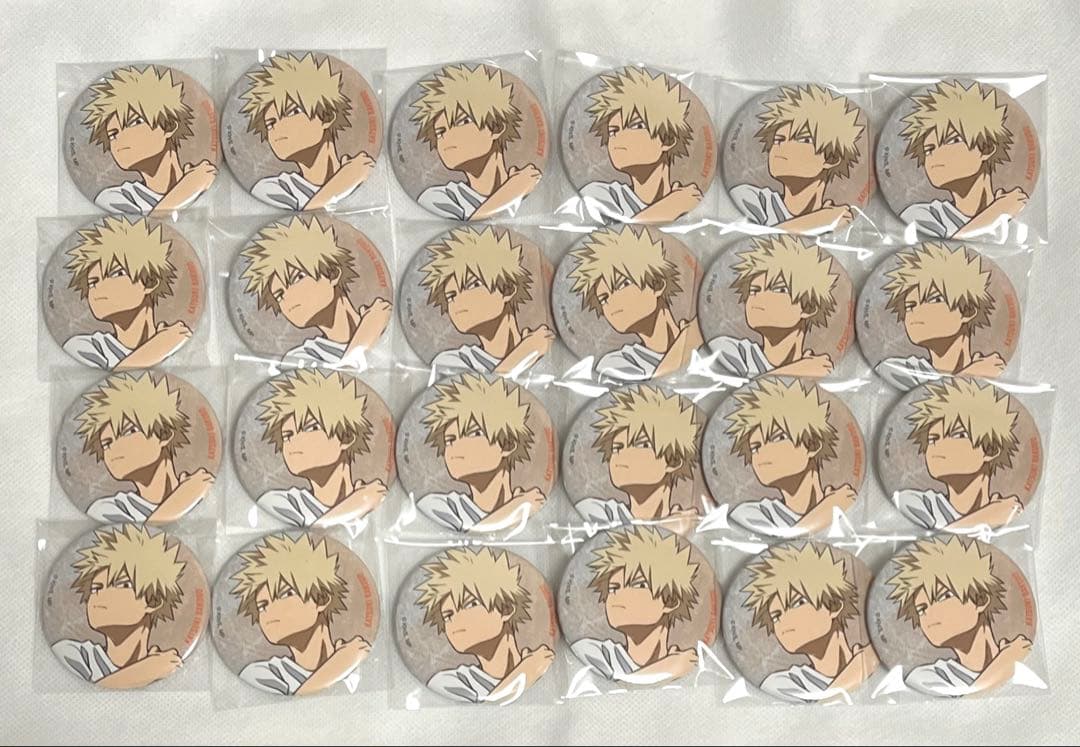 ヒロアカ ベースヤード 爆豪勝己 缶バッジ