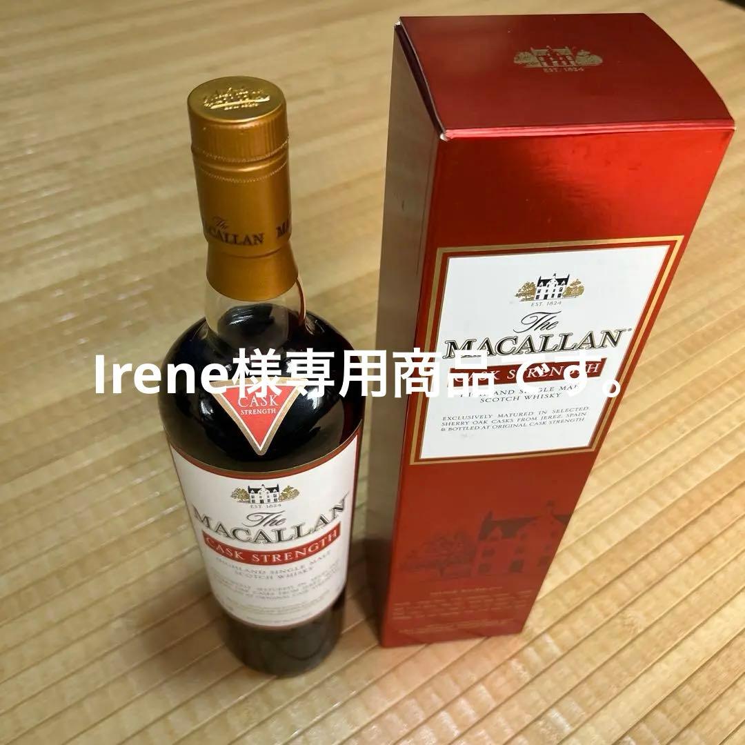 ウイスキー THE MACALLAN CASK STRENGTH 750ml