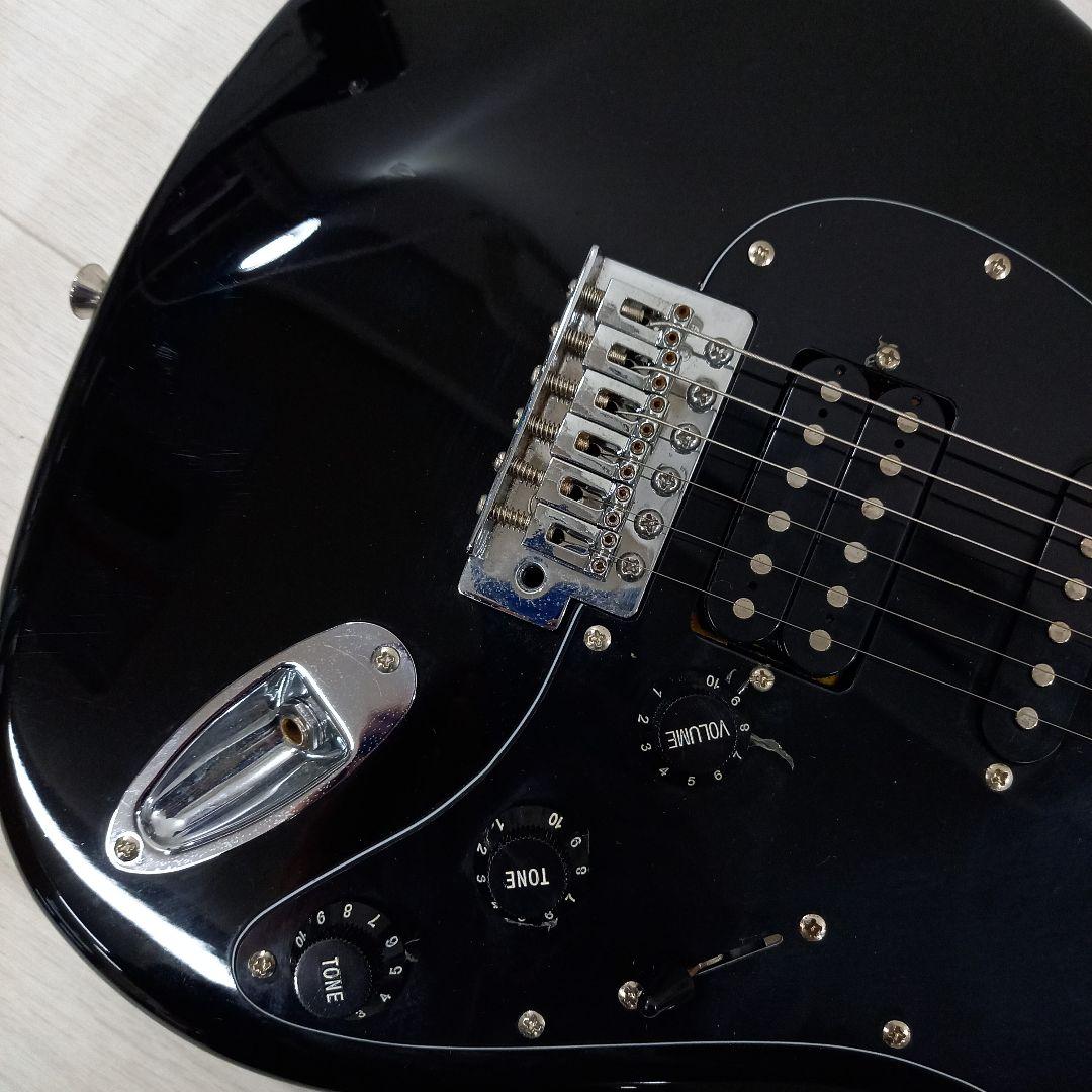 メンテナンス済み☆SELVA ストラトキャスター ブラック 黒 SSH セルバ