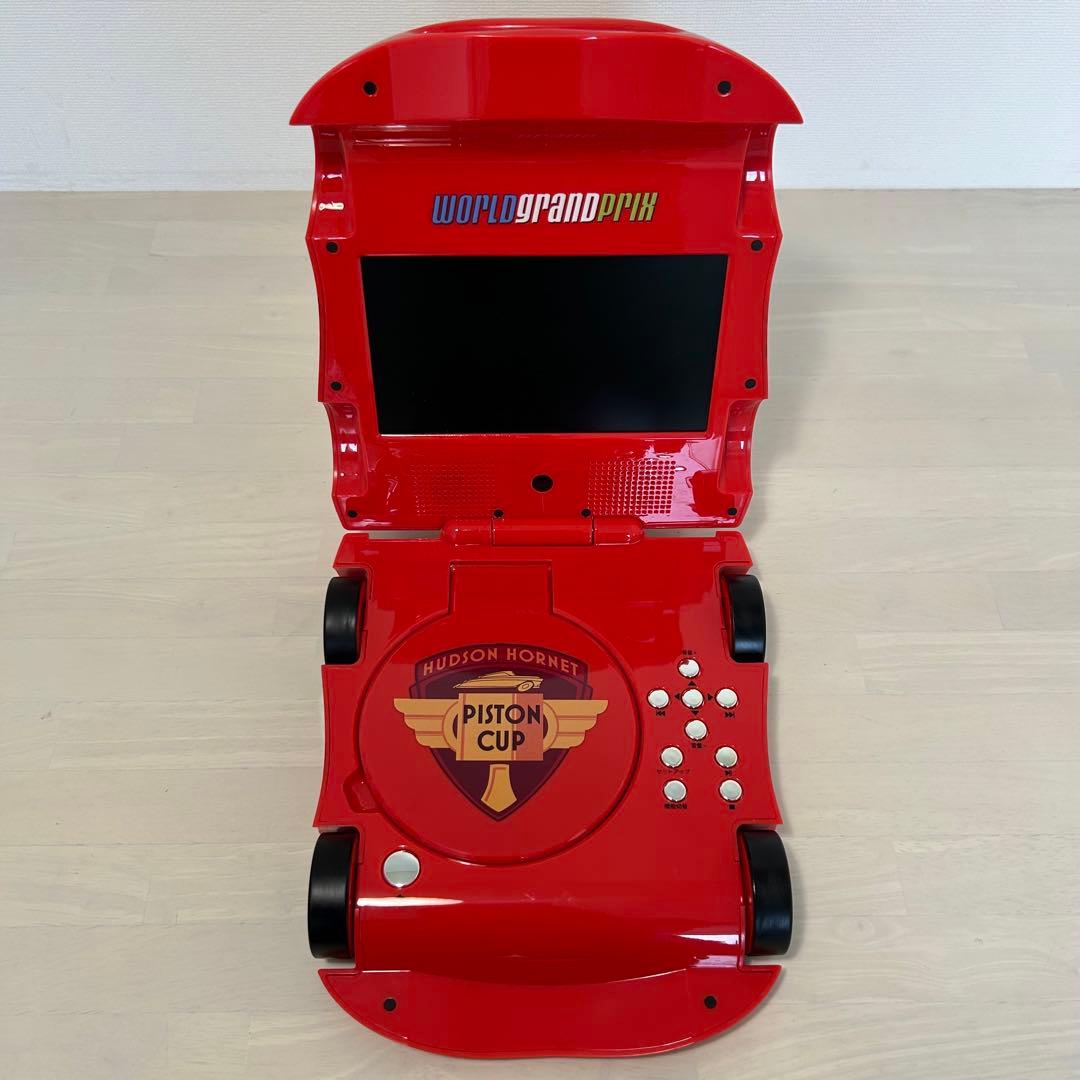 ディズニー カーズ 7インチポータブル DVDプレーヤー