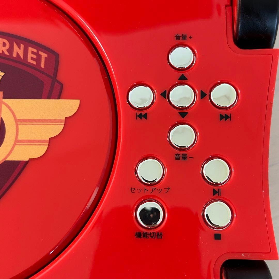 ディズニー カーズ 7インチポータブル DVDプレーヤー