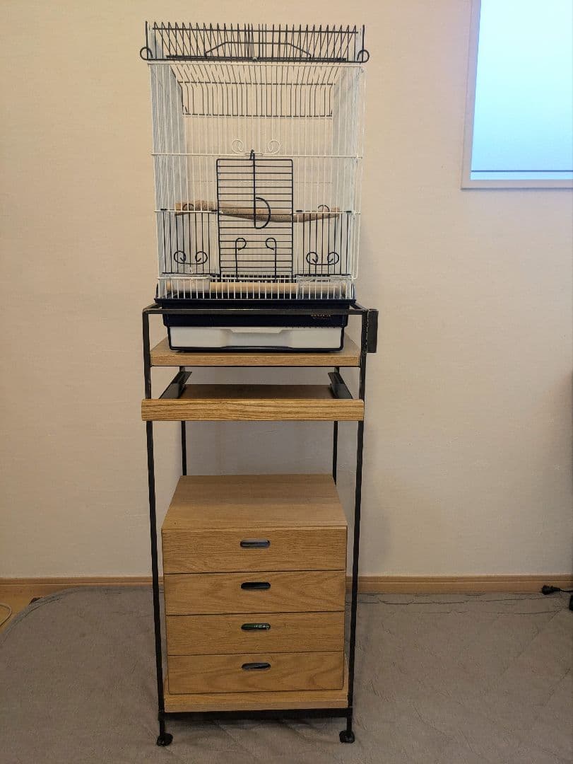 鳥カゴ　台　特注メイド