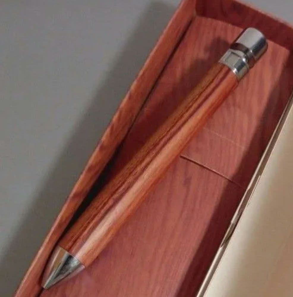 ^*^様 工房楔　グラッソ　チューリップウッド　多機能　シャープペンシル　2色ボ