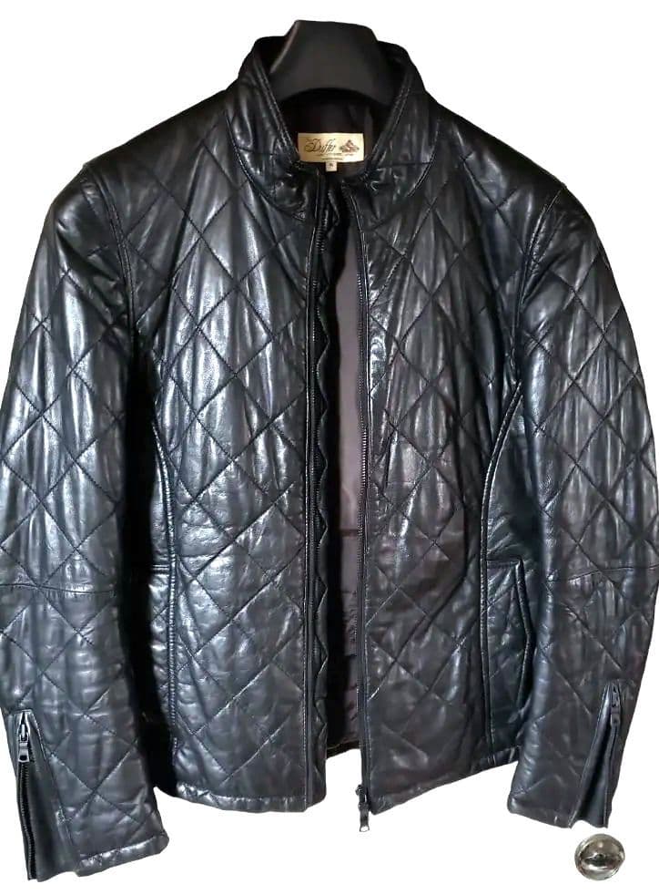 ザダファー　本革ジャケット　M　秋冬　バイク　レア　アメカジ