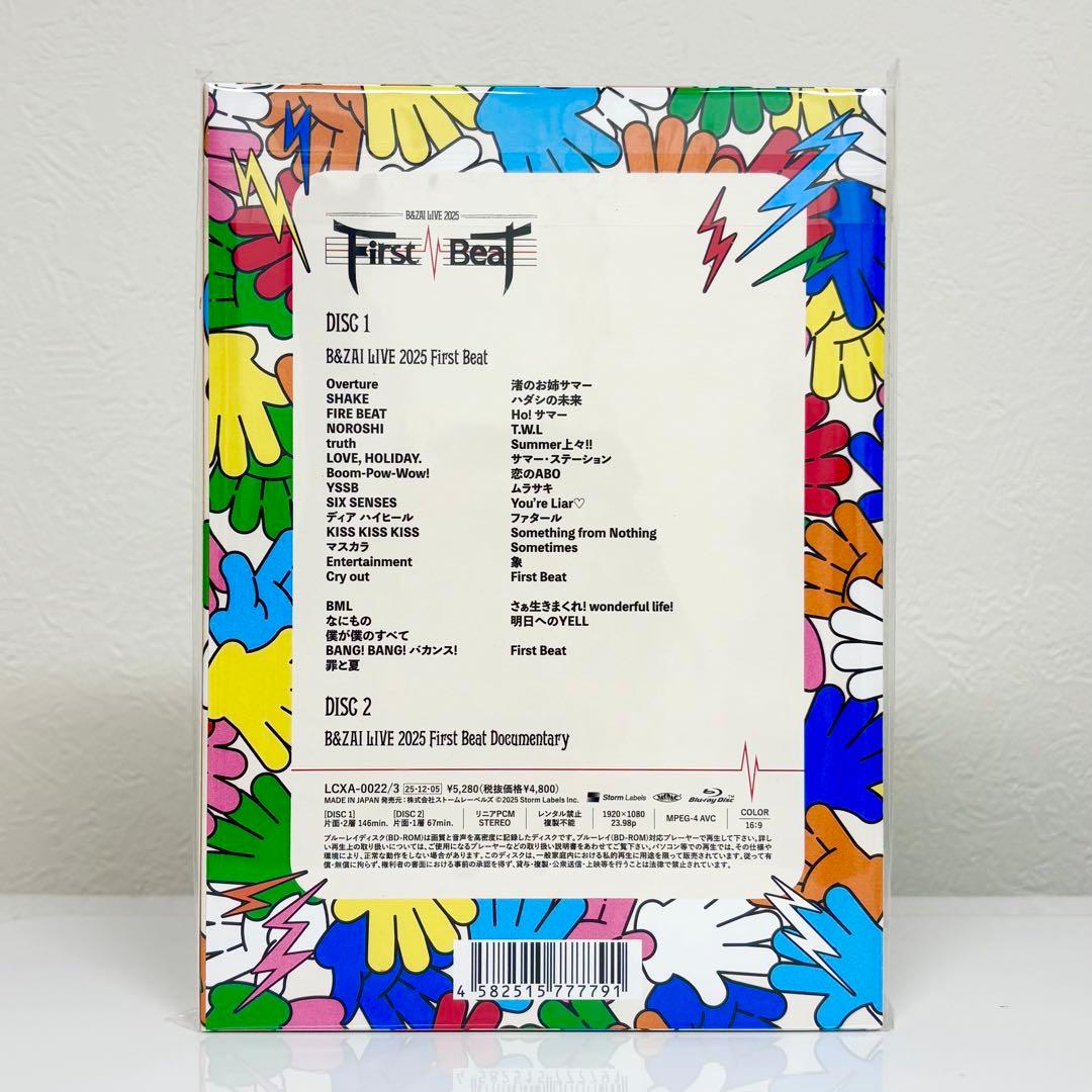 アイドル B&ZAI LIVE 2025 First Beat Blu-ray