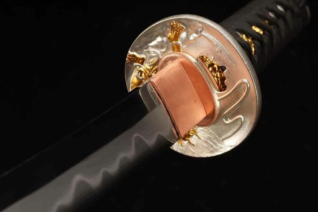 脇差「鎏金夜叉」 刀装具 模擬刀 日本刀 模造刀 鑑賞用 武具 舞踊刀