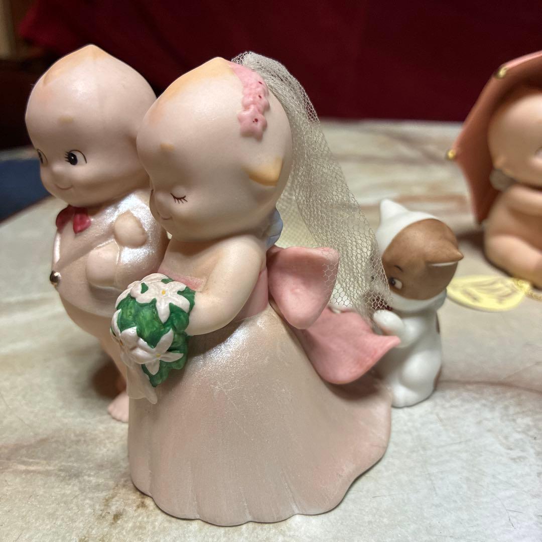 加藤工芸　キューピー 陶器 3セット