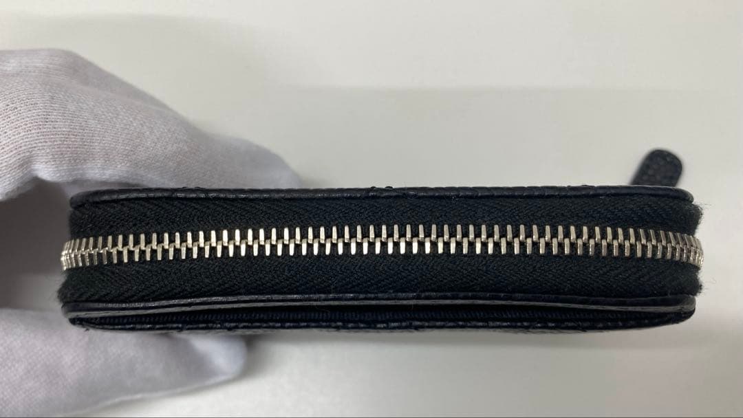 T*P様 超美品未使用✨CHANEL キャビアスキン ブラック レザー ケ