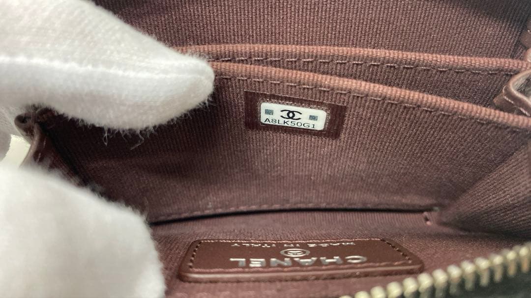 T*P様 超美品未使用✨CHANEL キャビアスキン ブラック レザー ケ