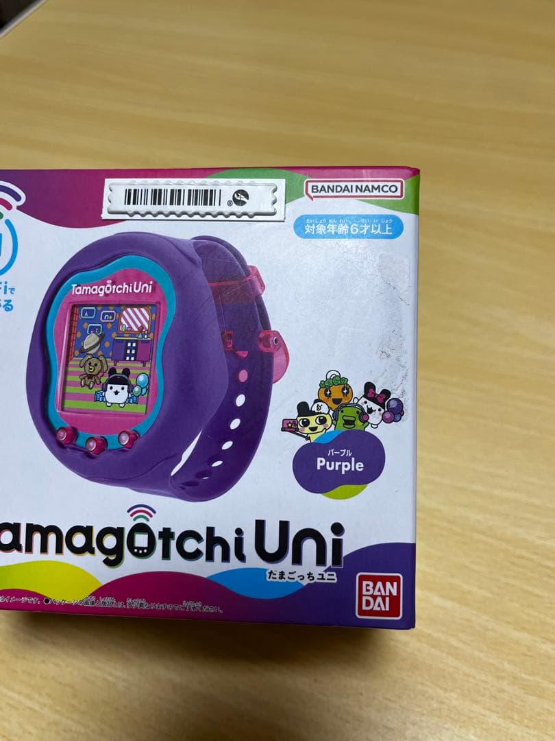 たまごっちユニTamagotchi Uni パープル 付属品完備