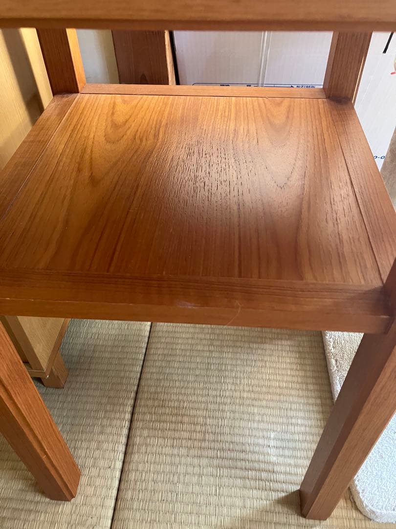 天童木工　花台　サイドテーブル　ヴィンテージ　　チーク