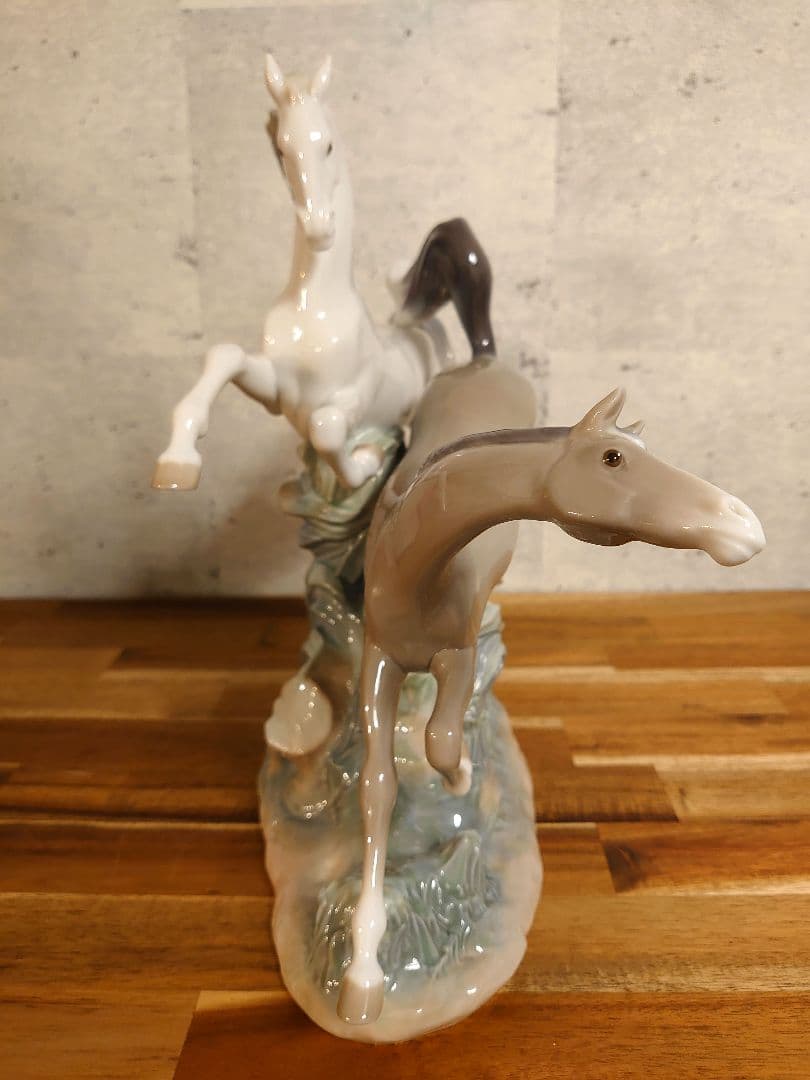 【極美品】【完売品】リヤドロ　駆ける馬　LLADRO