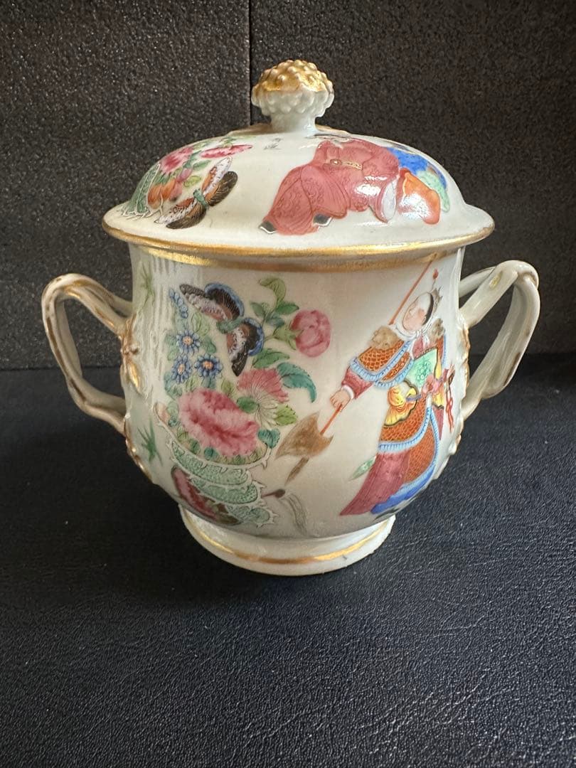 中国古美術　清時代　無双譜人物