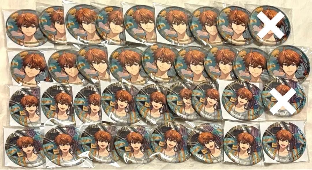 にじさんじ 3KM 北見遊征 AGF 缶バッジ セット