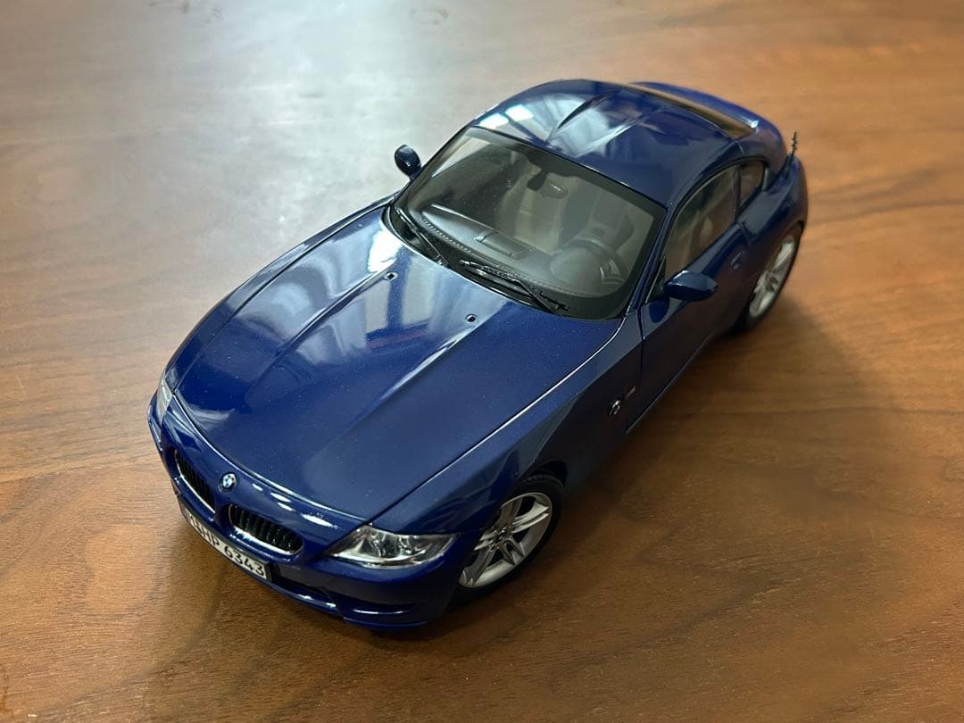 【希少】京商 BMW Z4 Mクーペ 1/18 インテルラゴスブルー