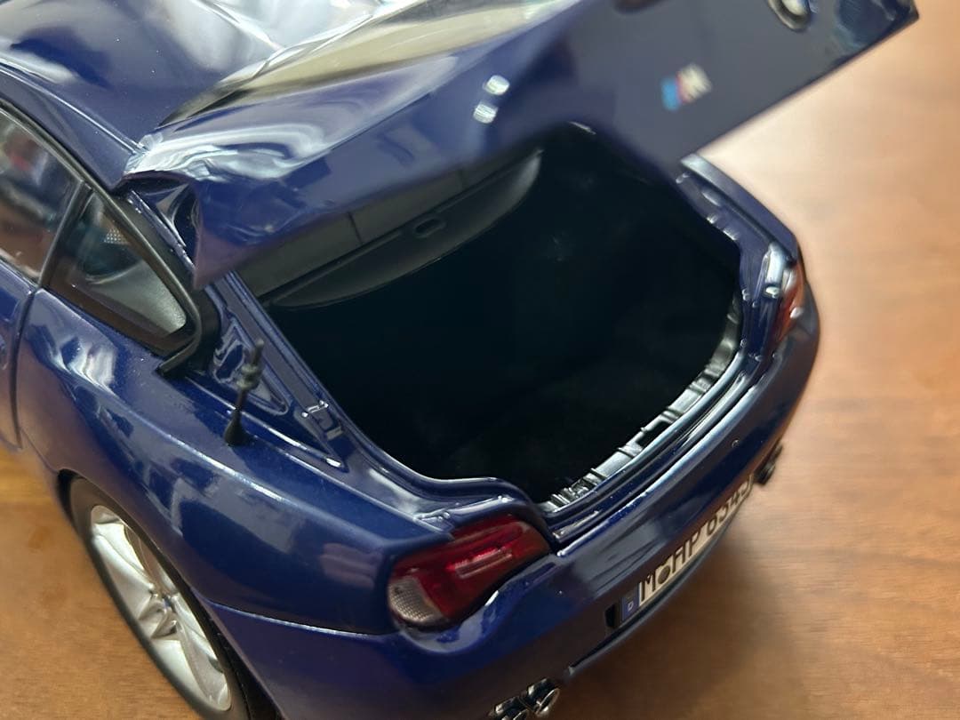【希少】京商 BMW Z4 Mクーペ 1/18 インテルラゴスブルー