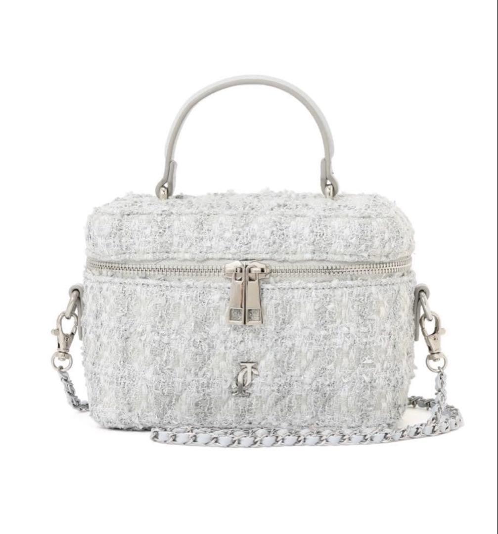 JILL by JILL STUART ツイードキルティングバニティ