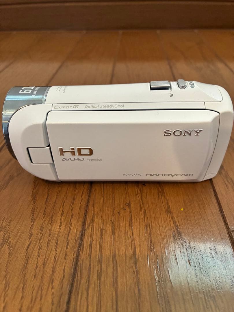 SONY ビデオカメラ 60倍ズーム ホワイト