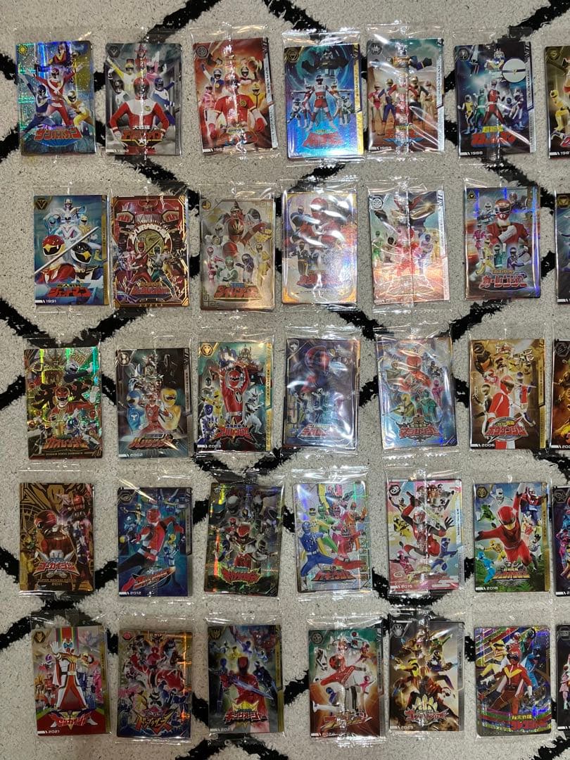 スーパー戦隊　イタジャガ　コンプ　全50種　シークレット　50周年記念カード