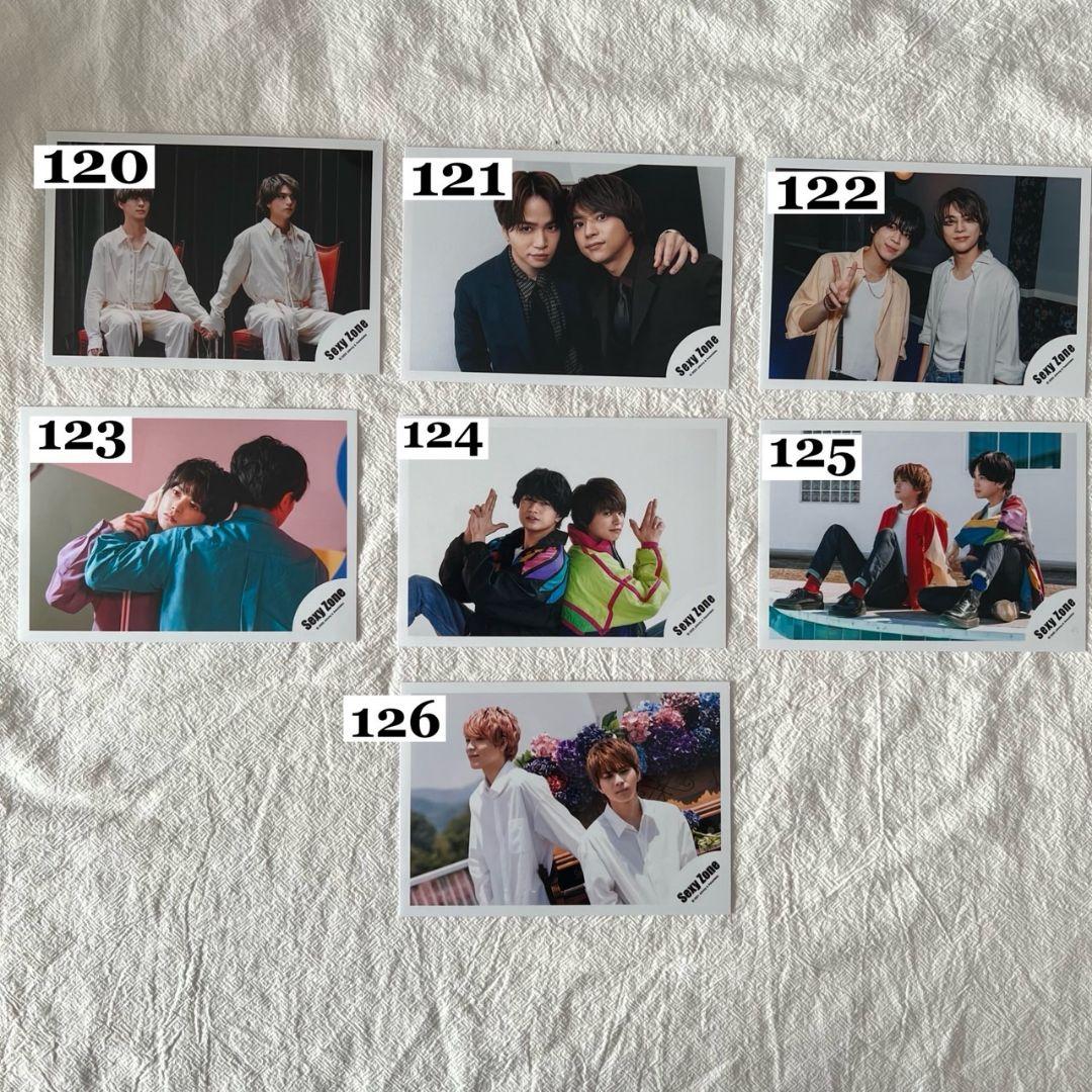 SexyZone　 公式写真　佐藤勝利　菊池風磨　松島聡　中島健人　マリウス葉