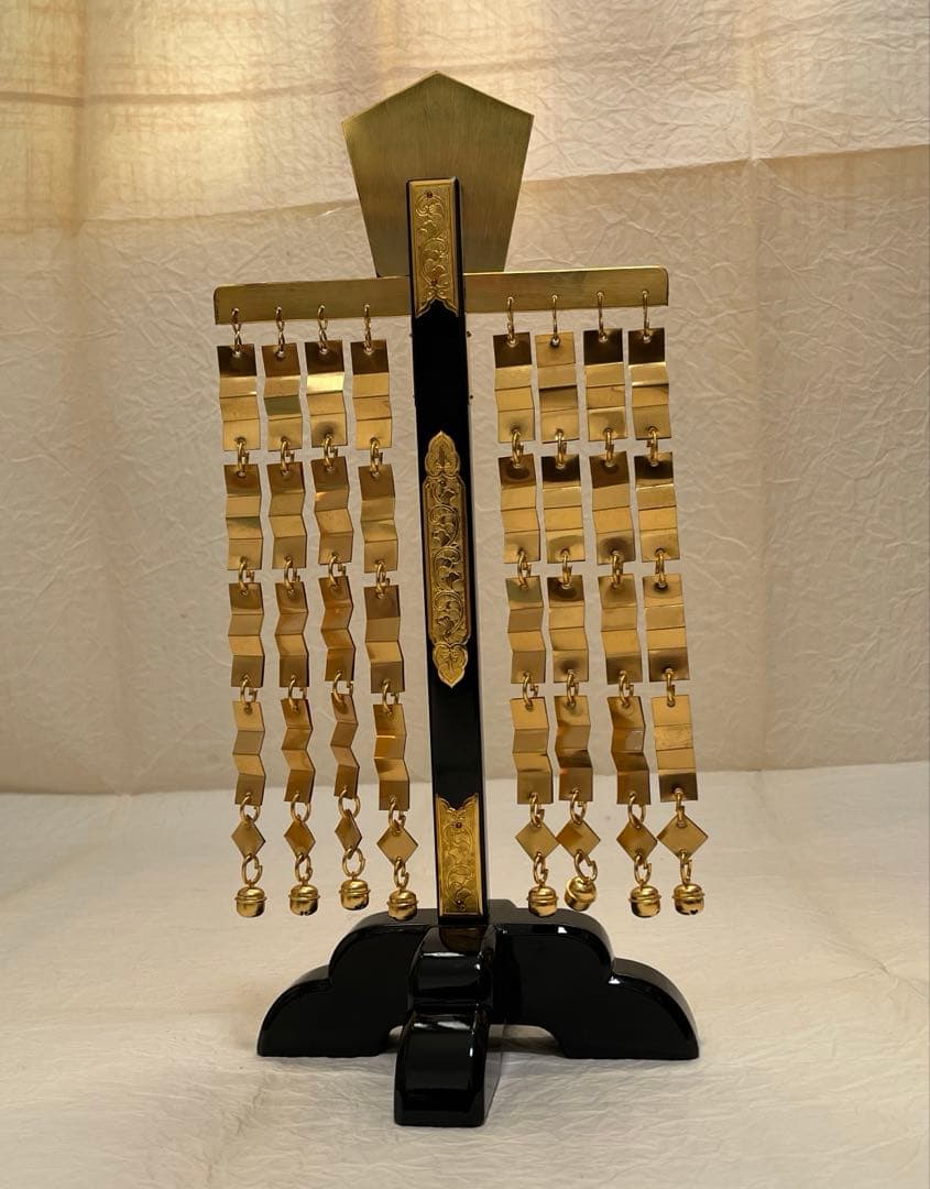 釣下型金幣　１尺 神社　小さなキズあり