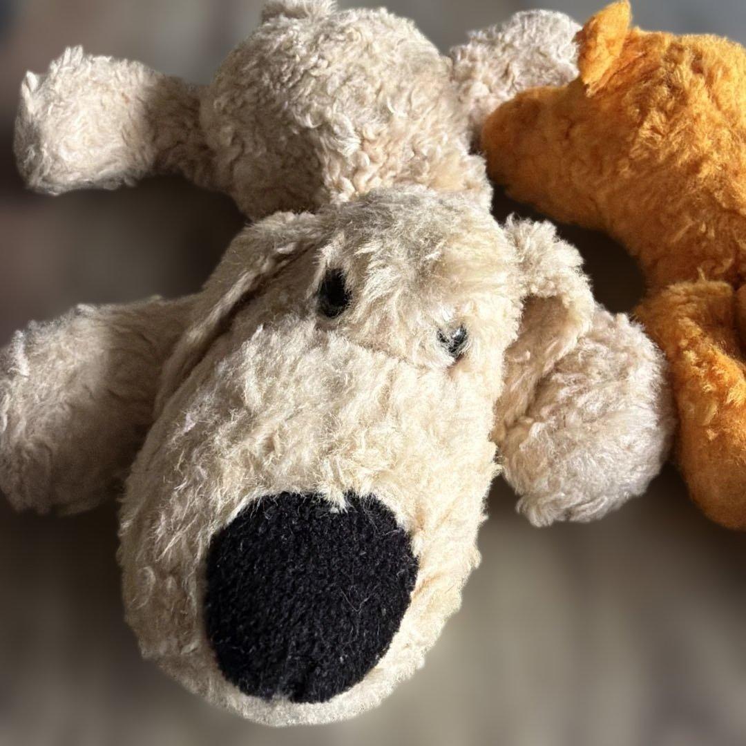 C OM O &R AYクタクタ犬レトロ子犬のルークセット売り⭐︎