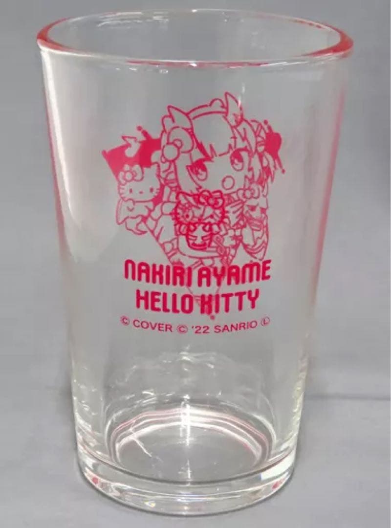 百鬼あやめ ✖️ ハローキティ グラス