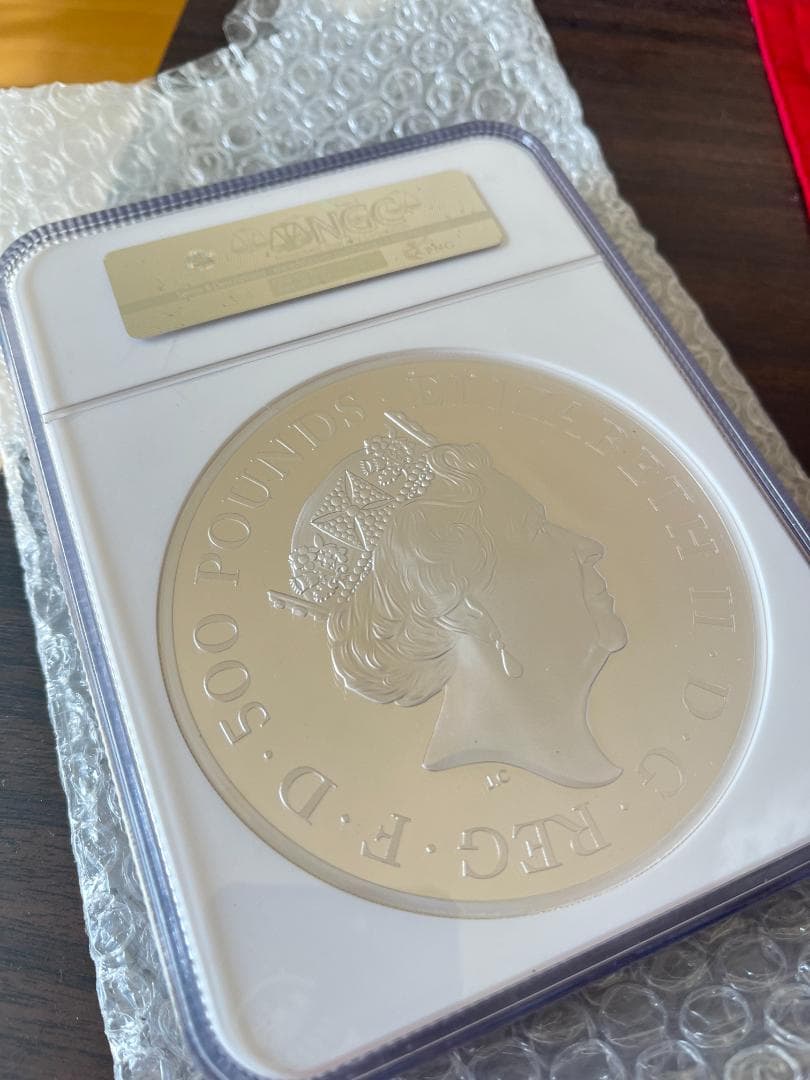 【純銀】ブリタニア ウナ&ライオン 1㌔ 銀貨