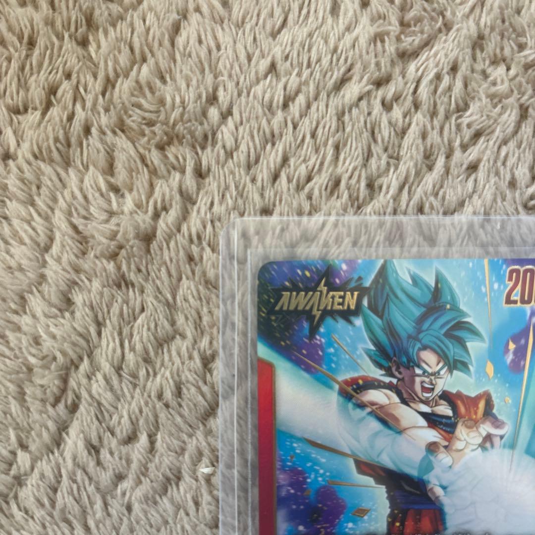 ドラゴンボールカード　覚醒の鼓動　孫悟空リーダーパラレル