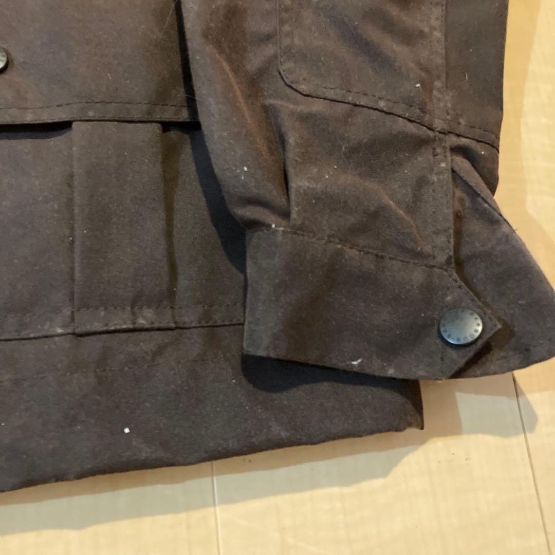 バブアー short motorcycle 英国製 短丈 未使用　希少