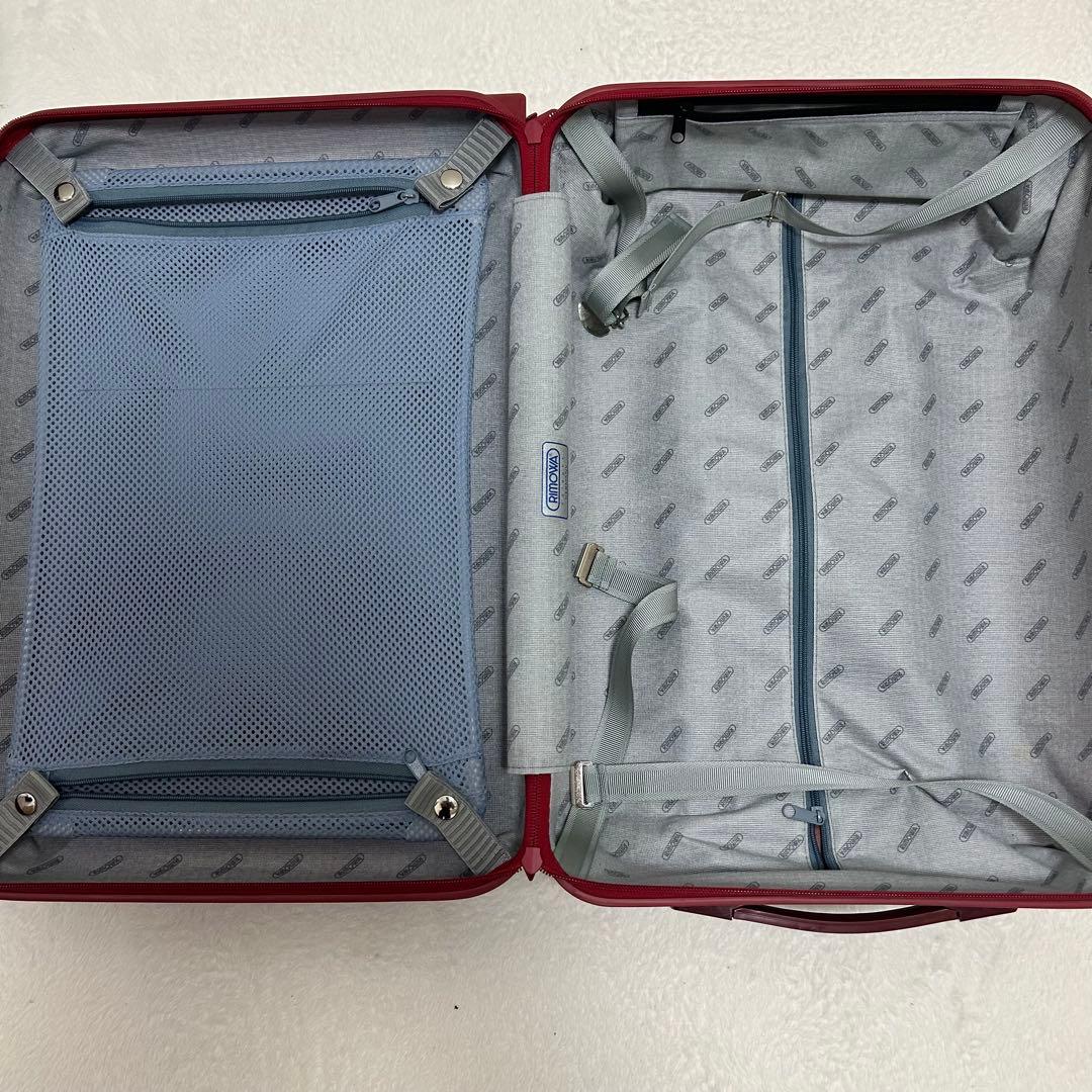 【美品】リモワ サルサ 35L 機内持ち込み可 スーツケース レッド