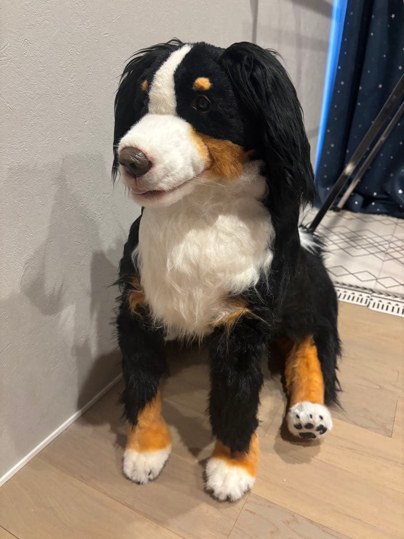 【最終価格】アートドール/ぬいぐるみ/実寸大/バーニーズマウンテンドッグ