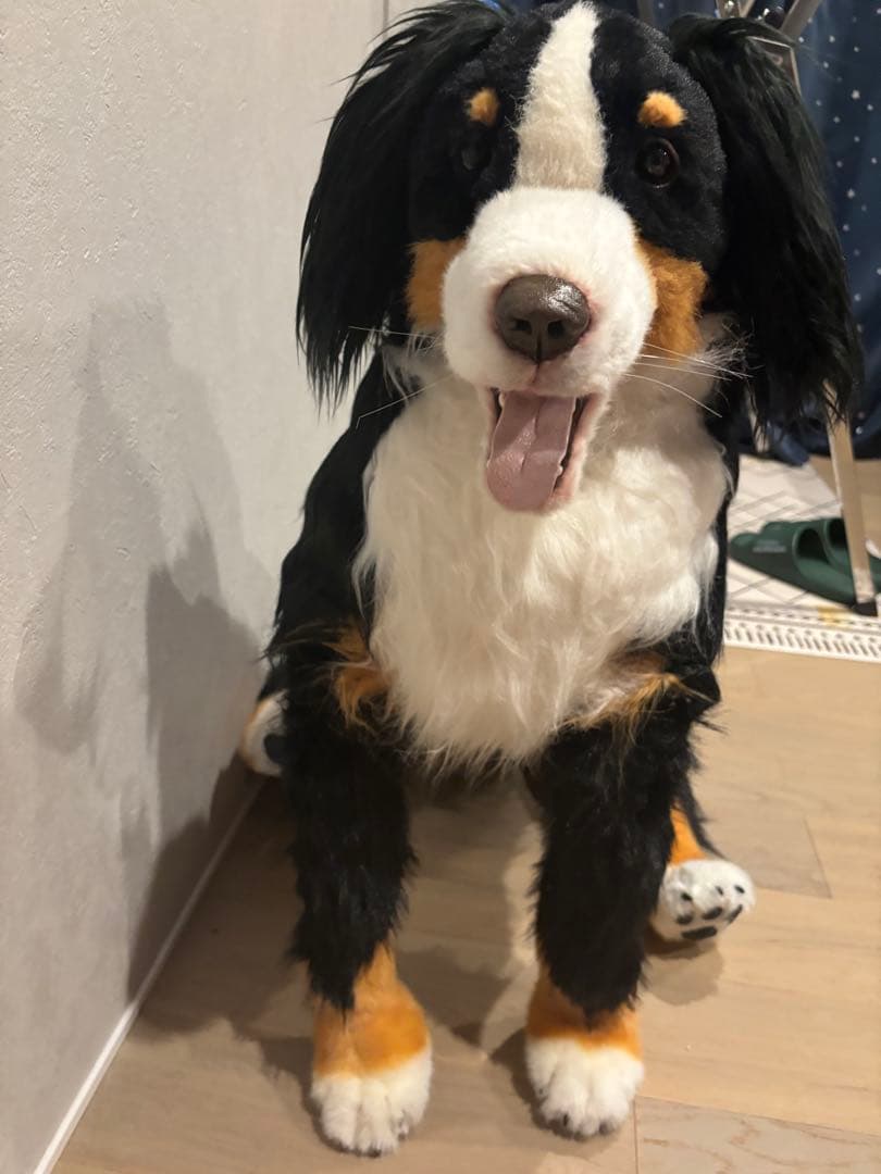 【最終価格】アートドール/ぬいぐるみ/実寸大/バーニーズマウンテンドッグ