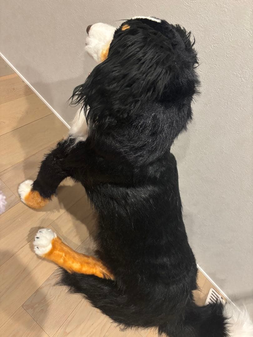 【最終価格】アートドール/ぬいぐるみ/実寸大/バーニーズマウンテンドッグ