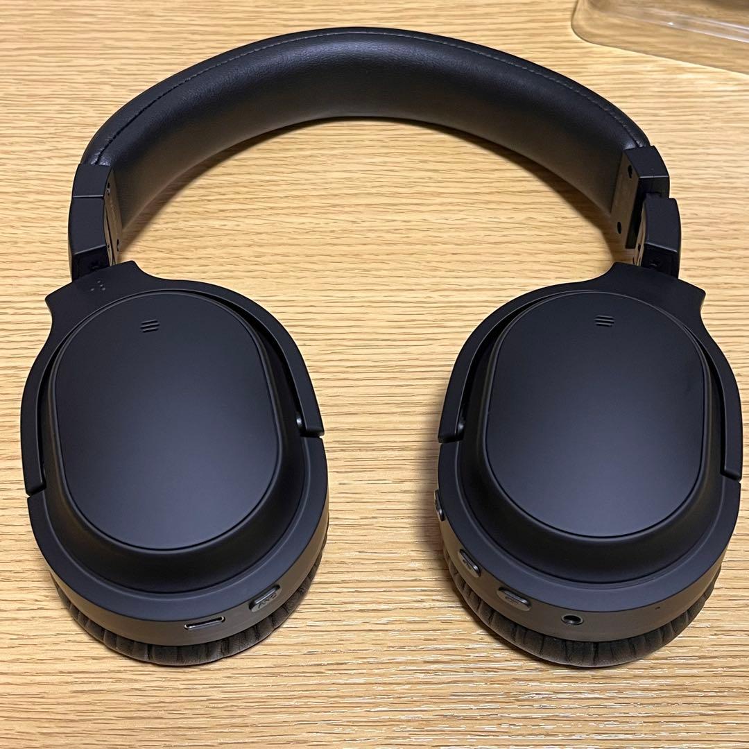 【美品】ag WHP01K （ブラック）/ワイヤレス ヘッドホン /ノイキャン