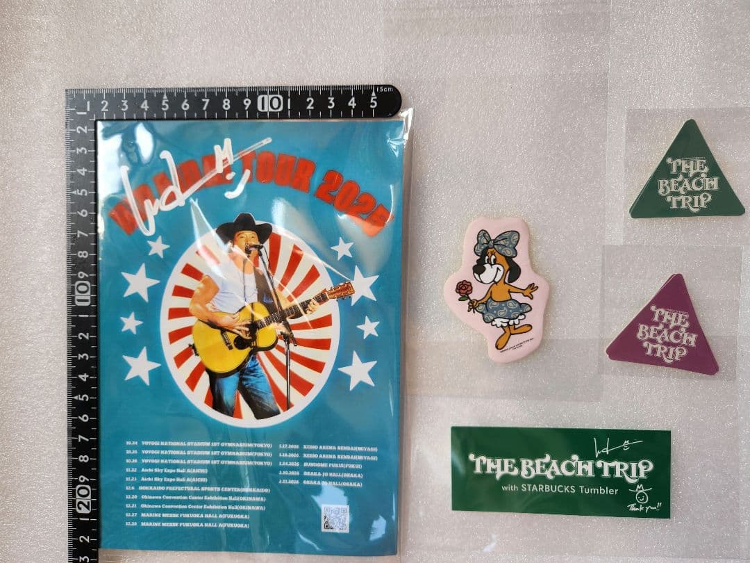 【平井大】　★本人手渡し直筆サイン入りチラシ★と非売品ステッカーセット