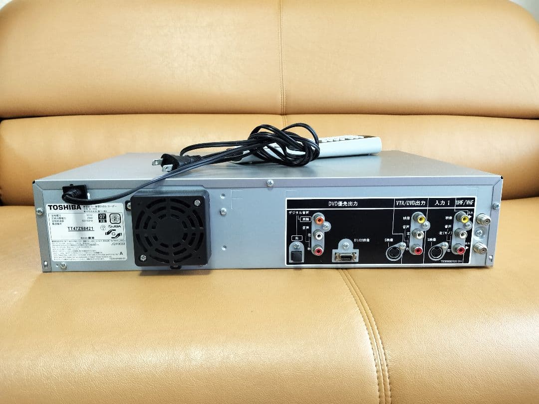 東芝 D-VR５VHS一体型DVDレコーダービデオ