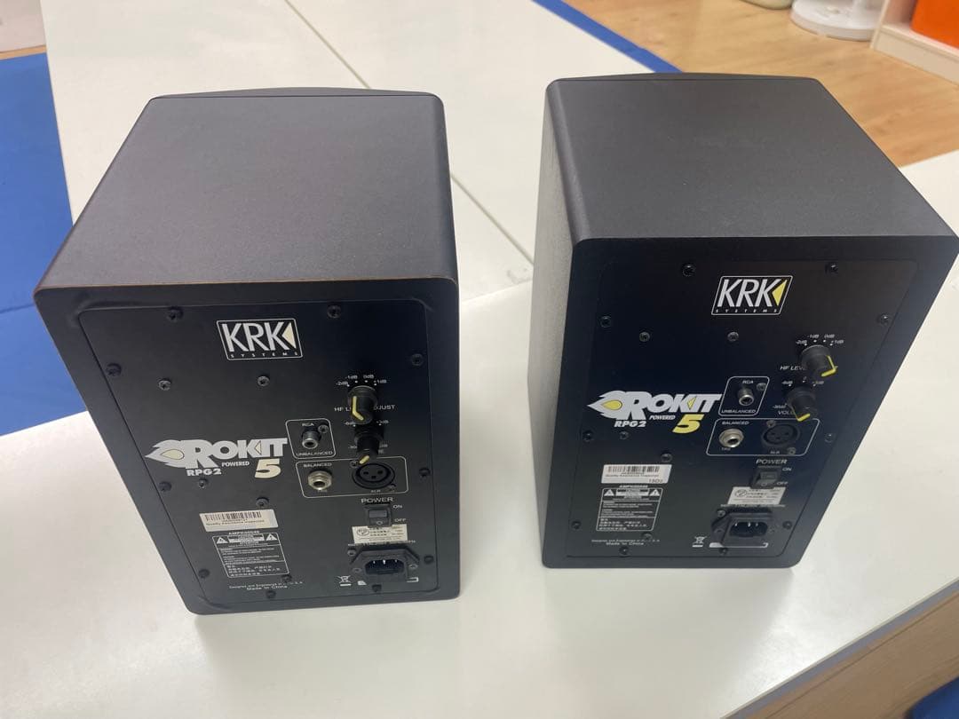 KRK rokit 5 rpg2 スタジオモニタースピーカー