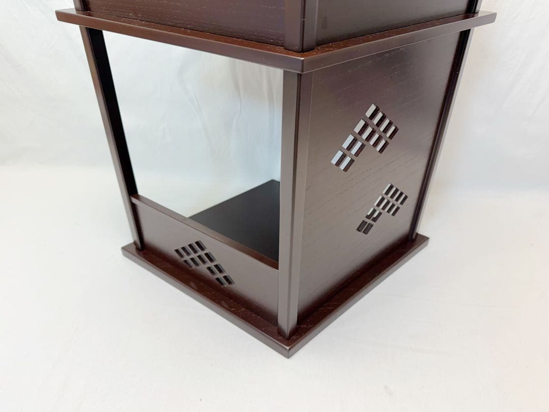 未使用 茶道具 淡々斎好み 徒然棚 溜塗 組立式 元箱