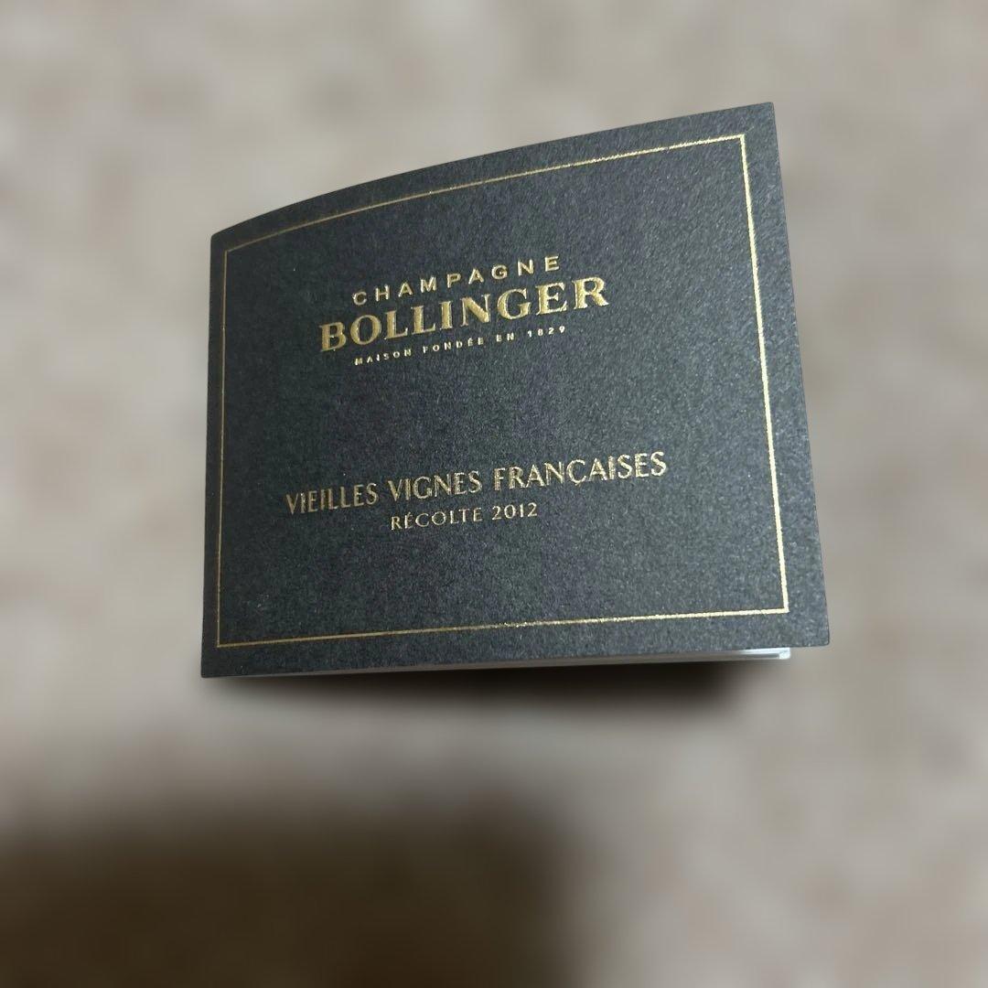 Bollinger Vignes Françaises 2012 750ml空瓶
