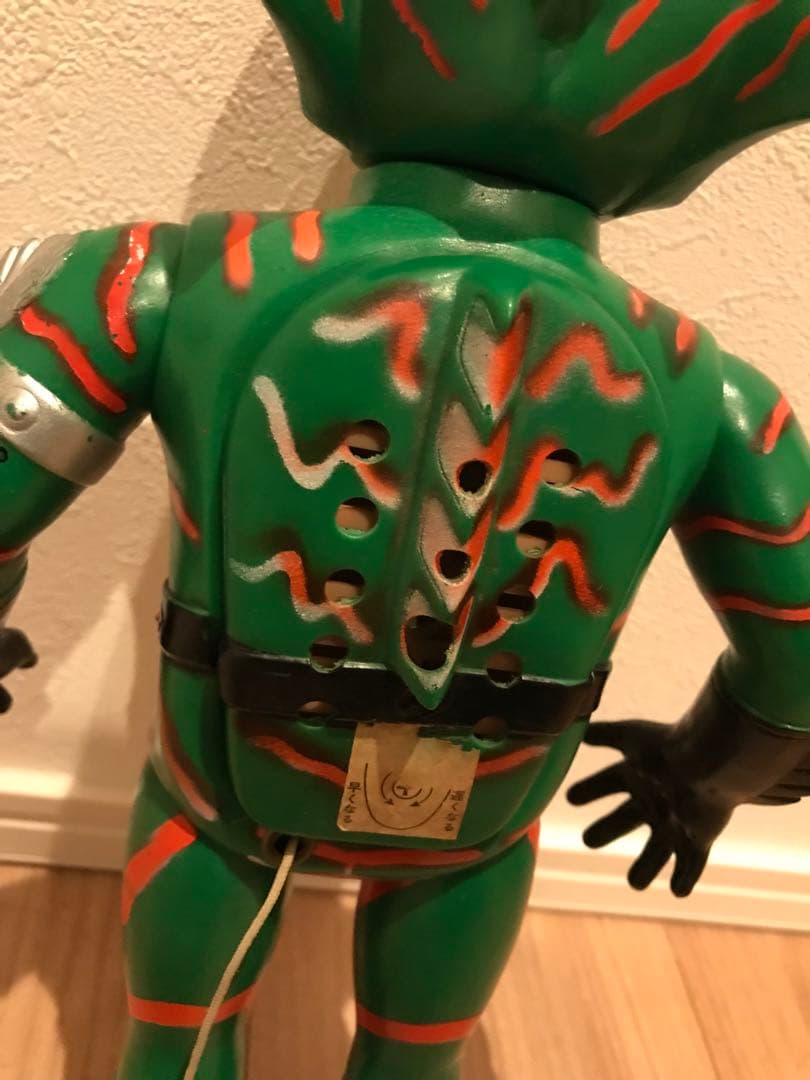 【希少】当時物 70s 仮面ライダー アマゾン トーキング 増田屋 ソフビ ②