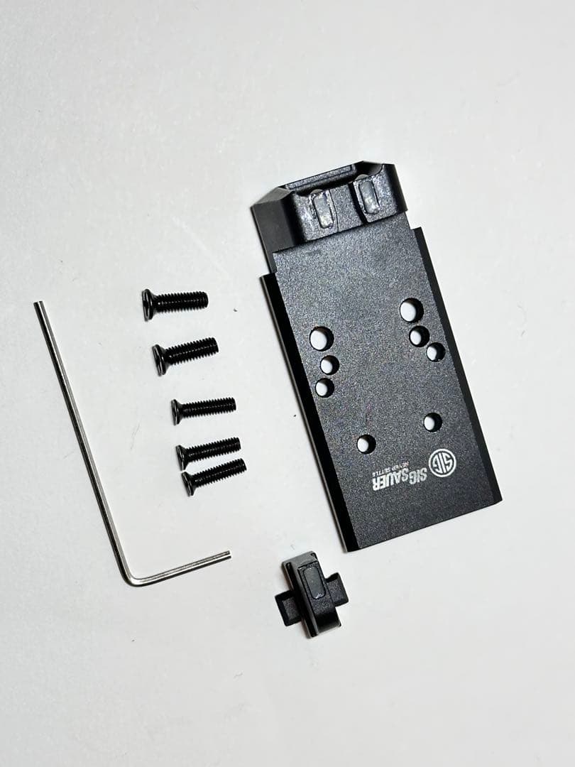 SIG VFC M17/M18 P320光学マウントベース ハイサイト付き