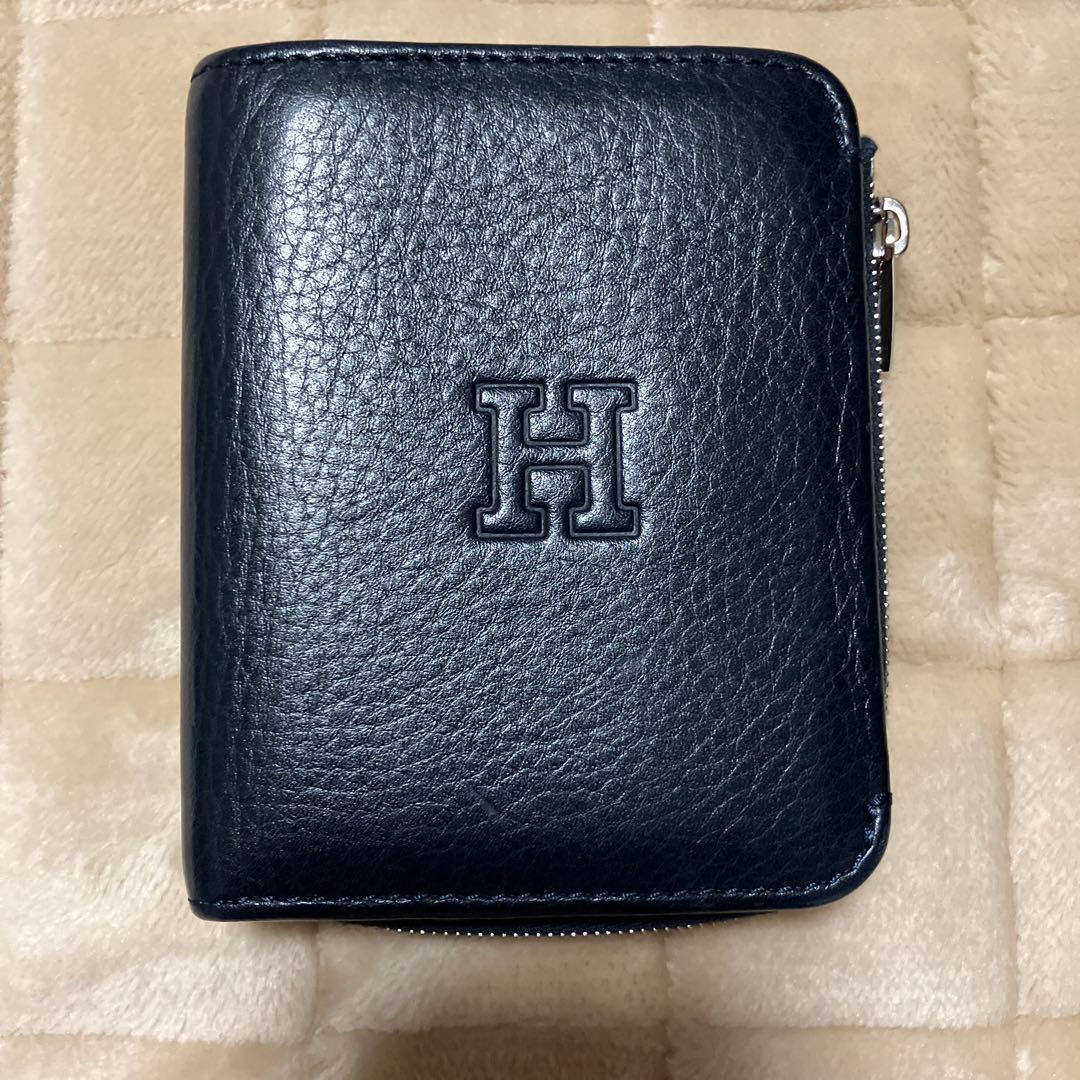 ヒロフ プラティカ 二つ折り財布 レザー コンパクト ウォレット