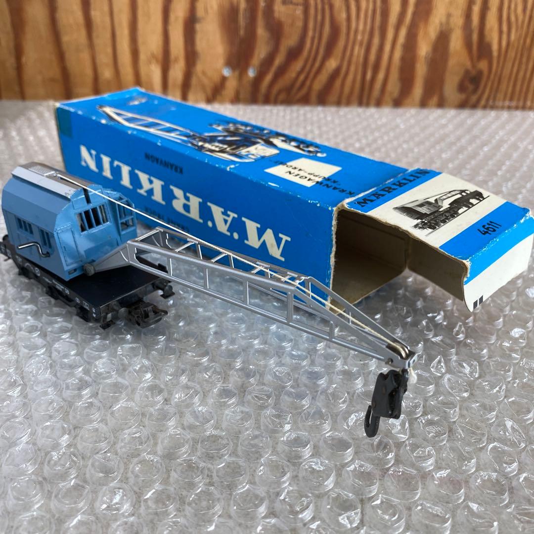 メルクリンのHOゲージ移動式クレーン車 4611