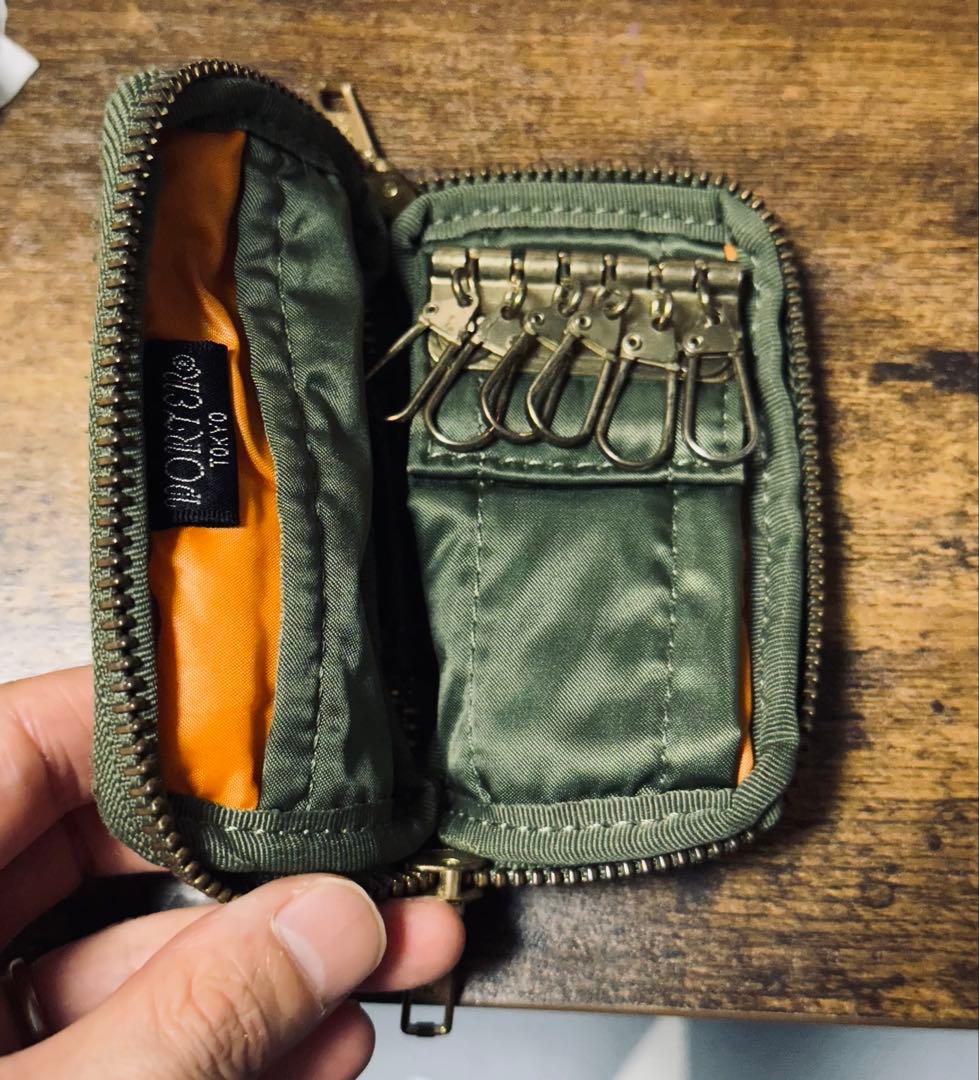 ポーター　PORTER タンカー　TANKER キーケース　セージグリーン　廃盤