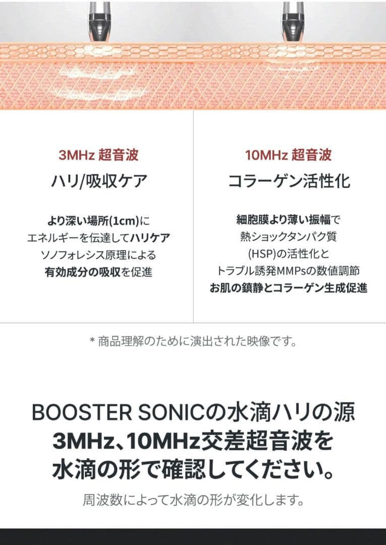 新品同様箱付☆Glow.M Booster Sonic 美容機器